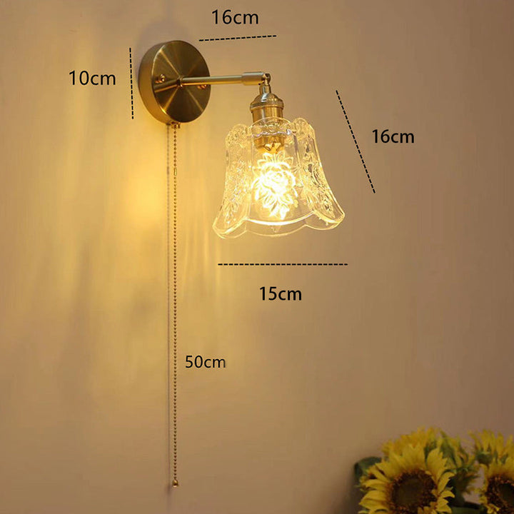 Vintage Mini Glass Clear Pendant Light | Kalsten