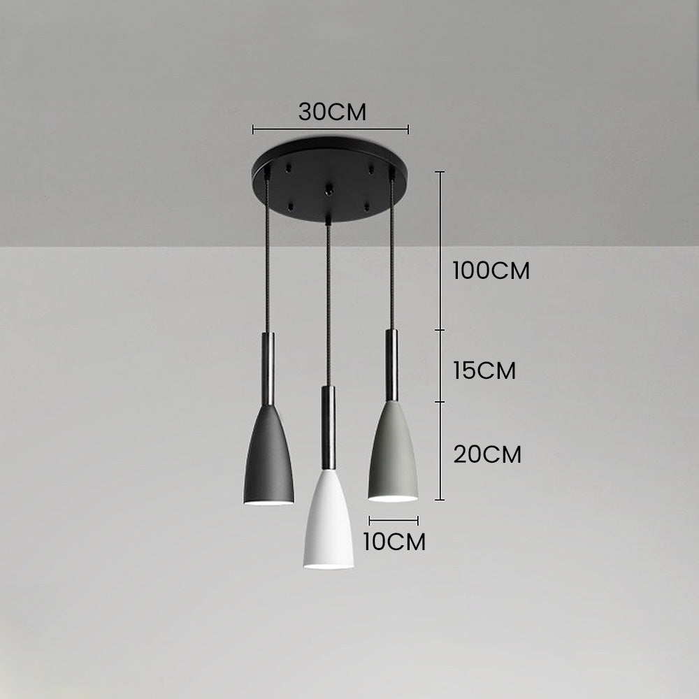 Nordic Simple Stained Pendant Light | Kalsten