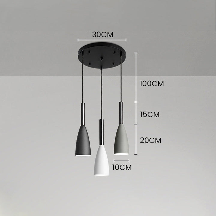 Nordic Simple Stained Pendant Light | Kalsten