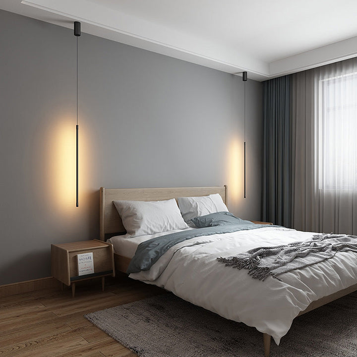 Scandinavian Aluminum Bedside LED Pendant Light | Kalsten