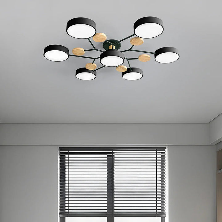 Modern LED Flush Mount Ceiling Lamp Kalsten
