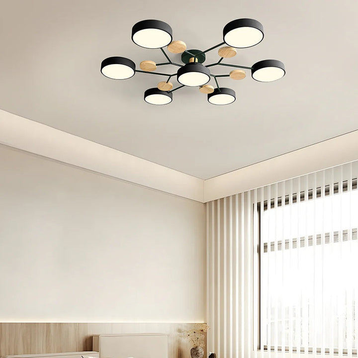 Modern LED Flush Mount Ceiling Lamp Kalsten