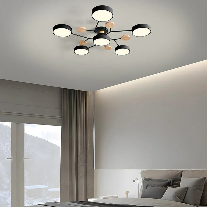 Modern LED Flush Mount Ceiling Lamp Kalsten