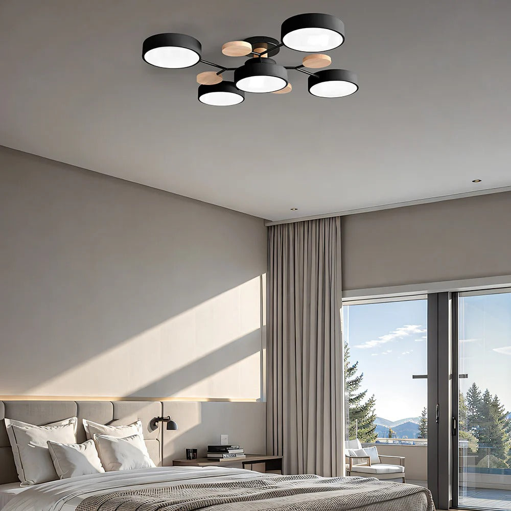 Modern LED Flush Mount Ceiling Lamp Kalsten
