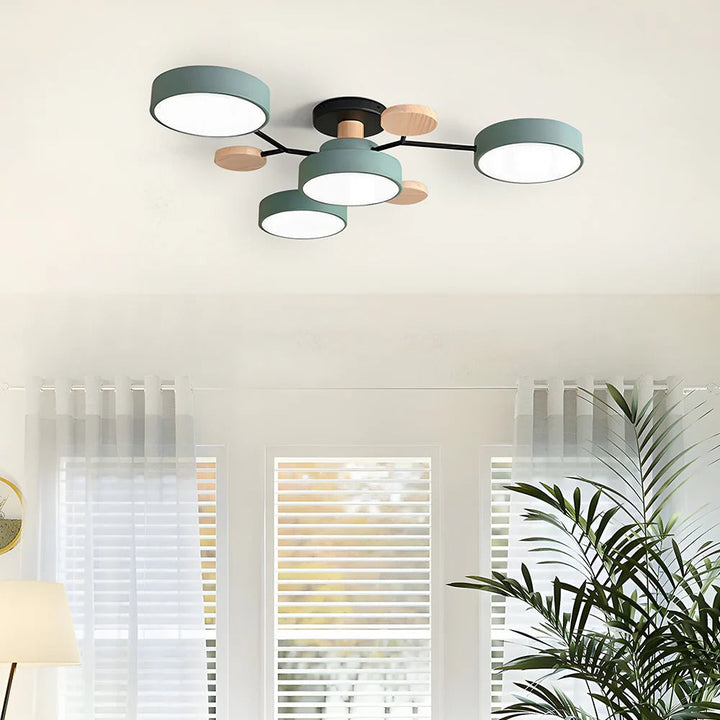 Modern LED Flush Mount Ceiling Lamp Kalsten