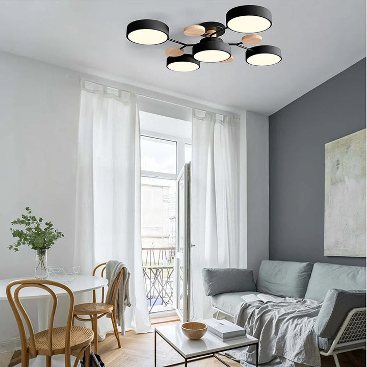 Modern LED Flush Mount Ceiling Lamp Kalsten