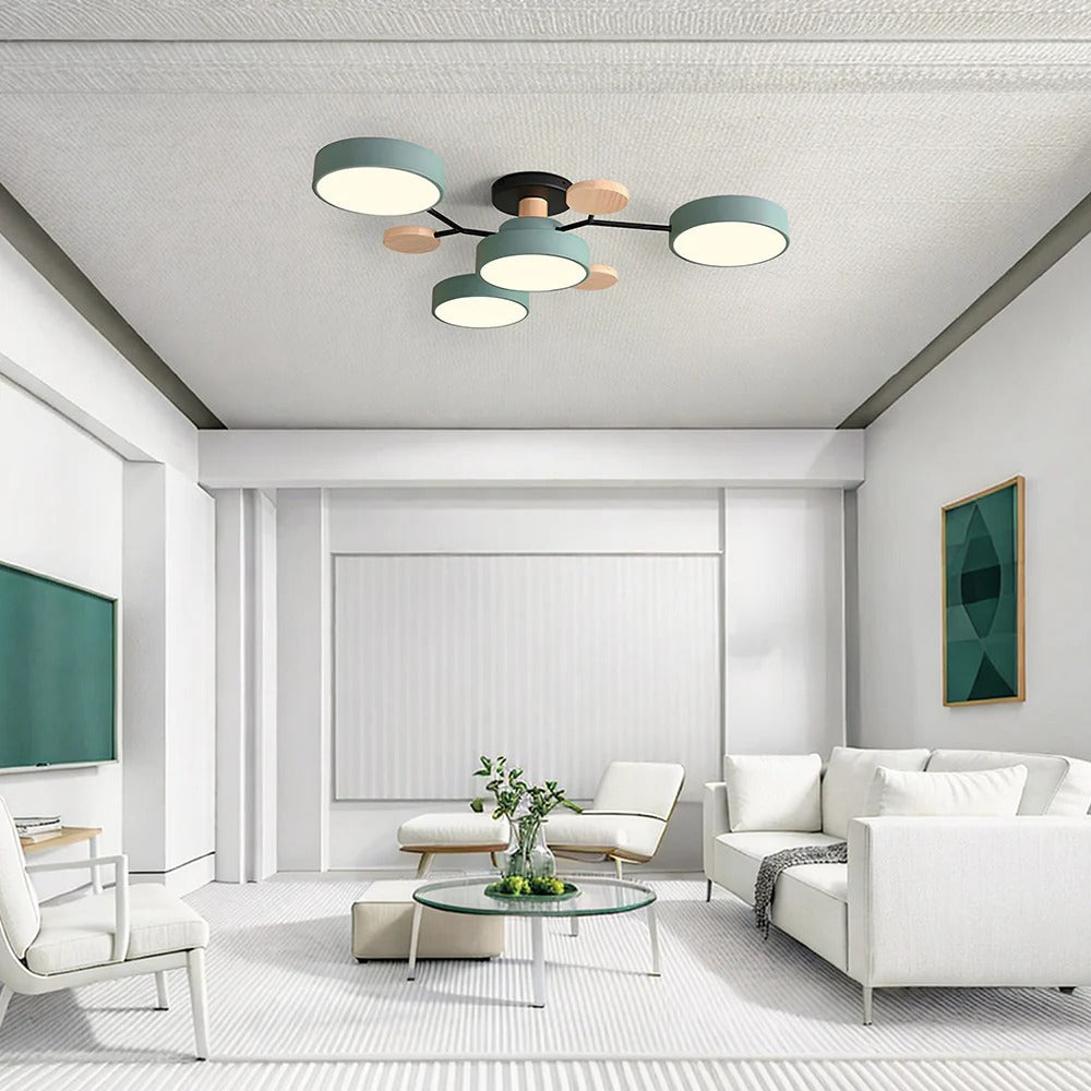 Modern LED Flush Mount Ceiling Lamp Kalsten