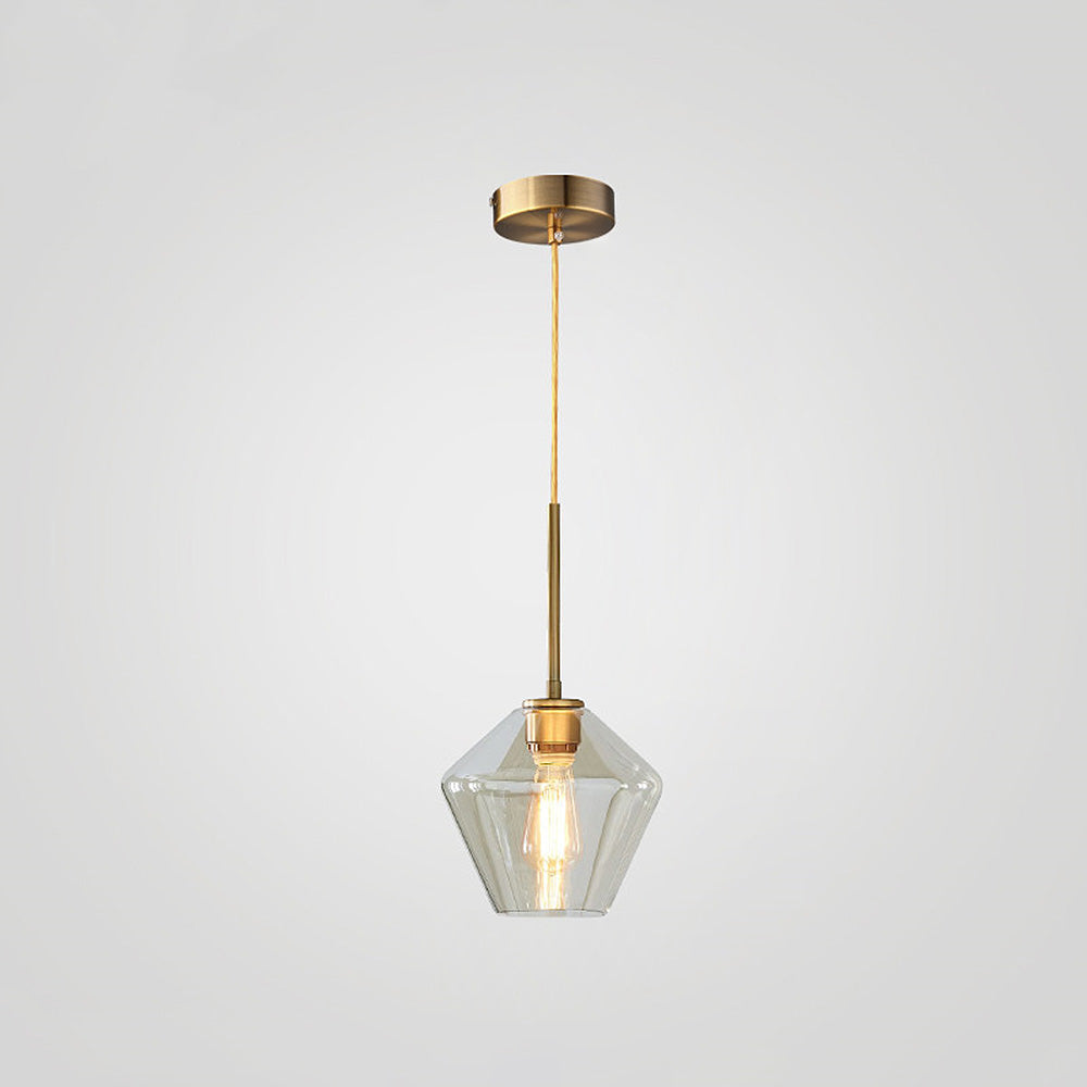 Minimalist Clear Rod Pendant Light | Kalsten