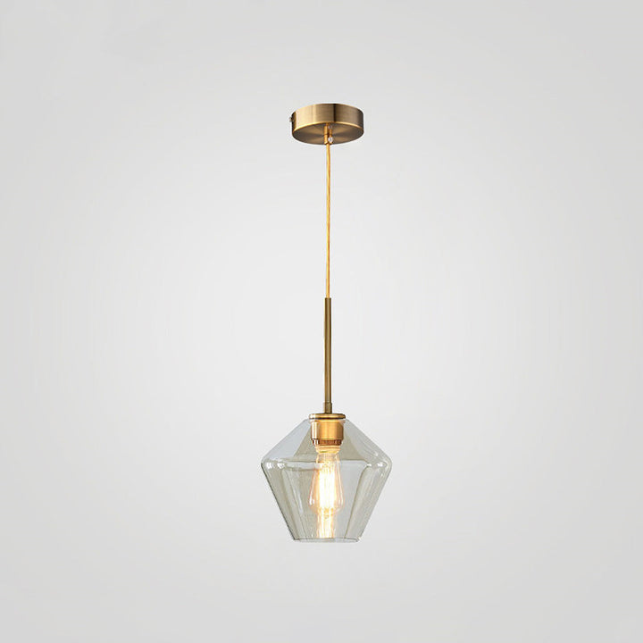 Minimalist Clear Rod Pendant Light | Kalsten