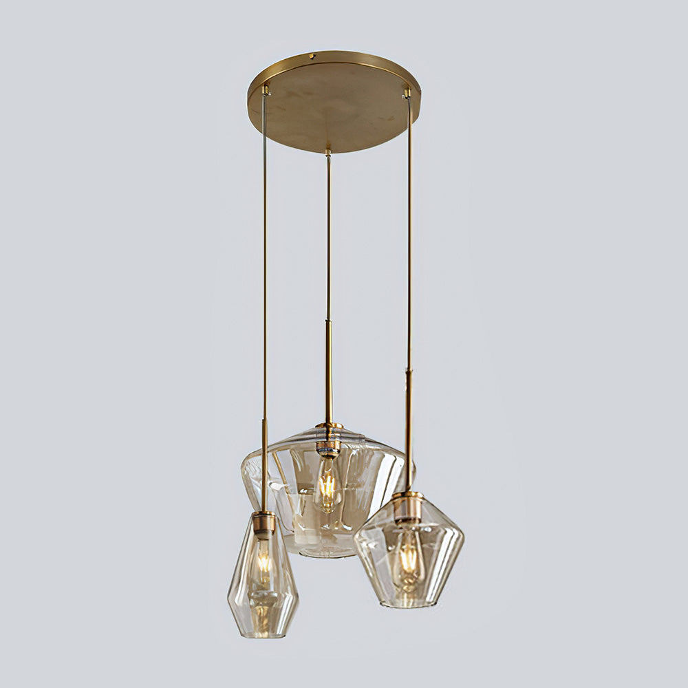 Minimalist Clear Rod Pendant Light | Kalsten