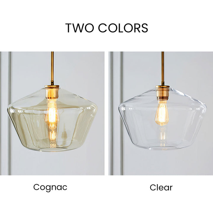 Minimalist Clear Rod Pendant Light | Kalsten