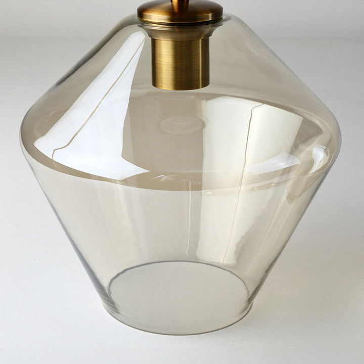 Minimalist Clear Rod Pendant Light | Kalsten