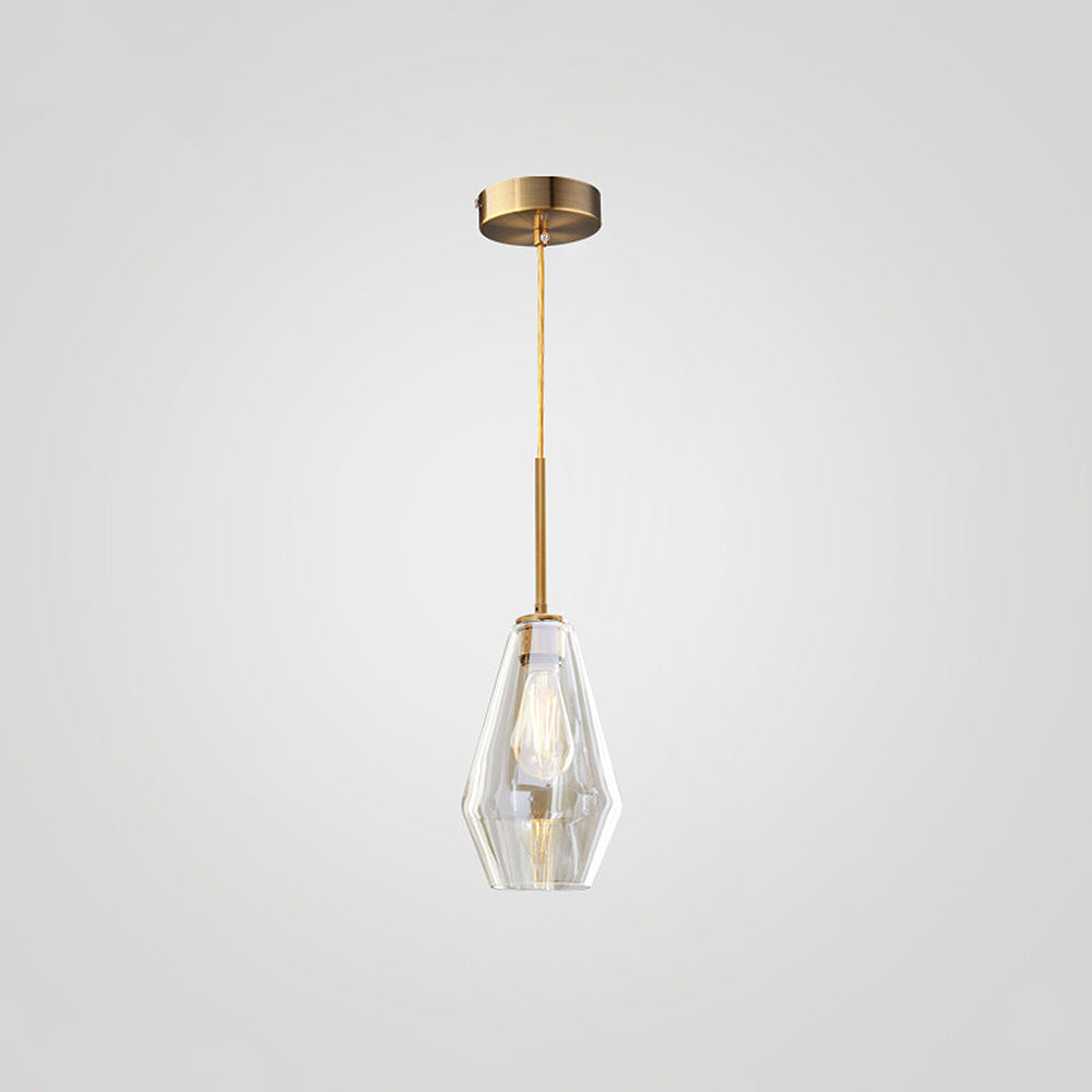 Minimalist Clear Rod Pendant Light | Kalsten