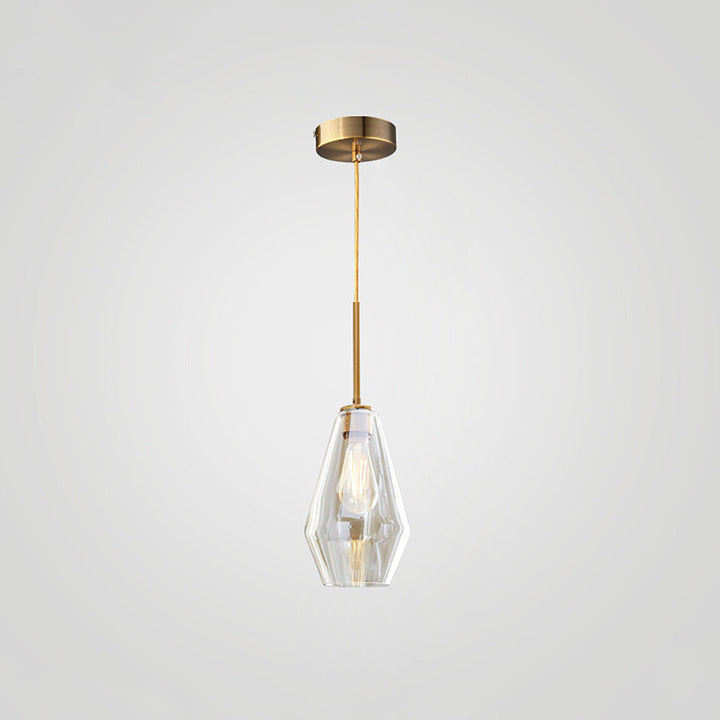 Minimalist Clear Rod Pendant Light | Kalsten