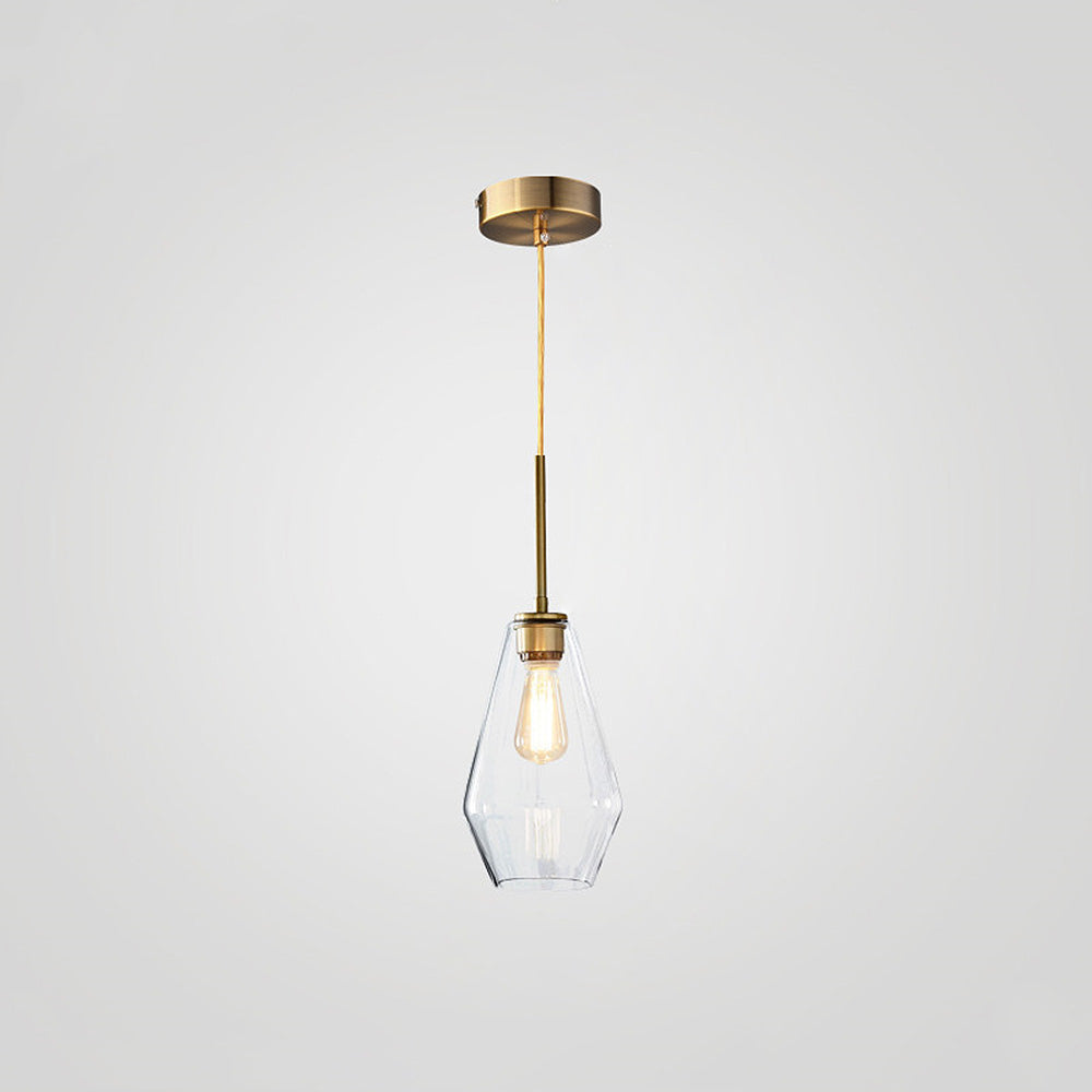 Minimalist Clear Rod Pendant Light | Kalsten