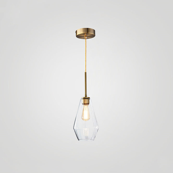 Minimalist Clear Rod Pendant Light | Kalsten