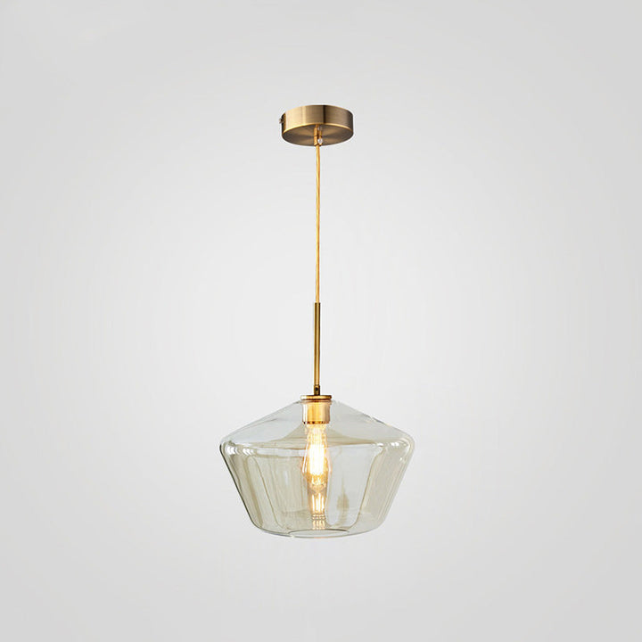 Minimalist Clear Rod Pendant Light | Kalsten