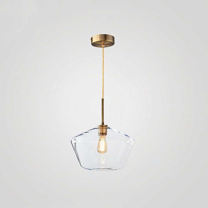 Minimalist Clear Rod Pendant Light | Kalsten