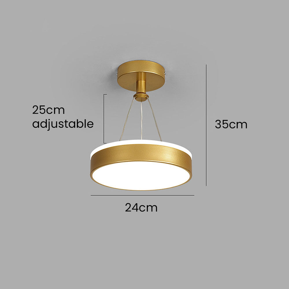 Slim Metal LED Pendant Lamp Kalsten