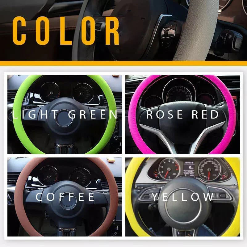 BowLift | Cool non-slip silicone steering wheel cover