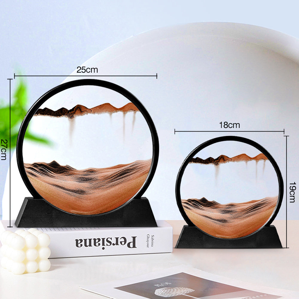 BowLift | 3D Hourglass Deep Sea Sand Landscape