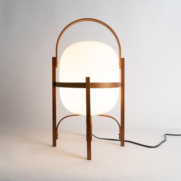 Portable Lantern Glass Portable lamp Table Lamp | Kalsten