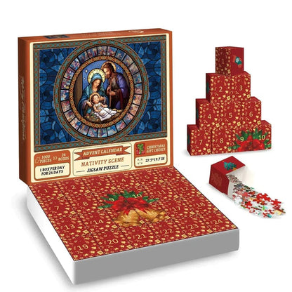 Skanto | Christmas Advent Calendar Puzzle Game 1000 Pieces