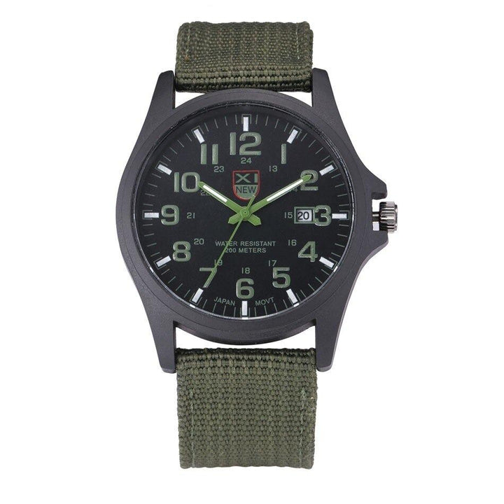 Kalsten | Tactical Men's Watch AdventureTime – Waterproof and Shock Resistant with LED