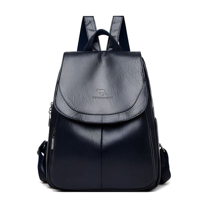 Women's Leather Backpack – Elegant and Practical | Perfect for everyday life and the office | Karnz