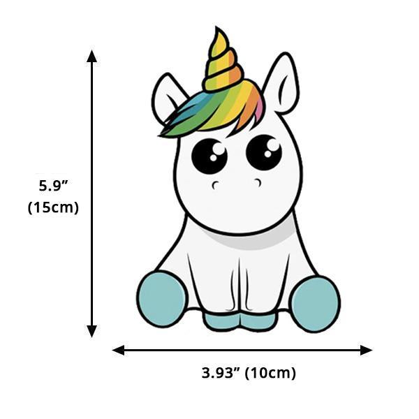 Dabbing Unicorn Vinyl Decal Sticker | Kalsten