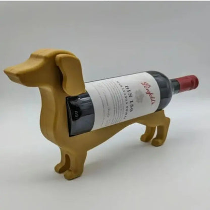 Dachshund Wine Bottle Holder – Unique, Decorative Wine Rack