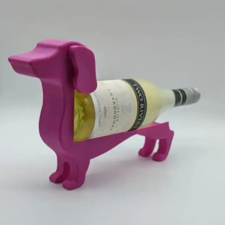 Kalsten | Dachshund Wine Bottle Holder – Unique, Decorative Wine Holder