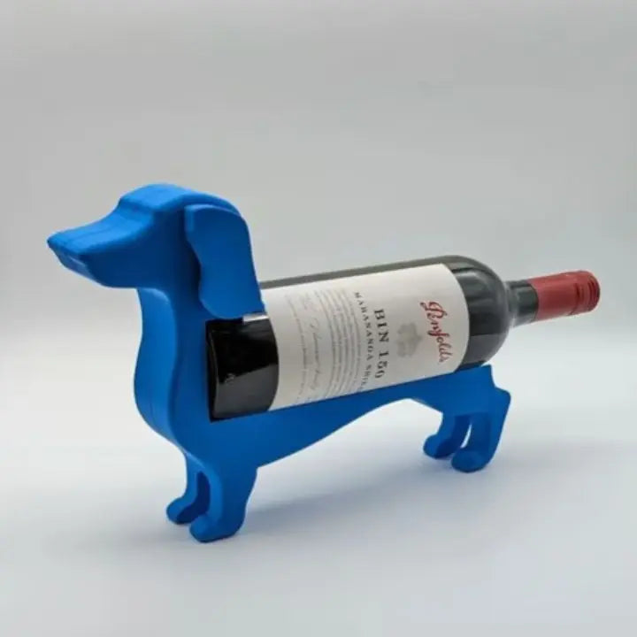 Kalsten | Dachshund Wine Bottle Holder – Unique, Decorative Wine Holder