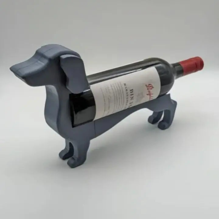 Kalsten | Dachshund Wine Bottle Holder – Unique, Decorative Wine Holder