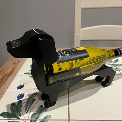 Dachshund Wine Bottle Holder – Unique, Decorative Wine Rack