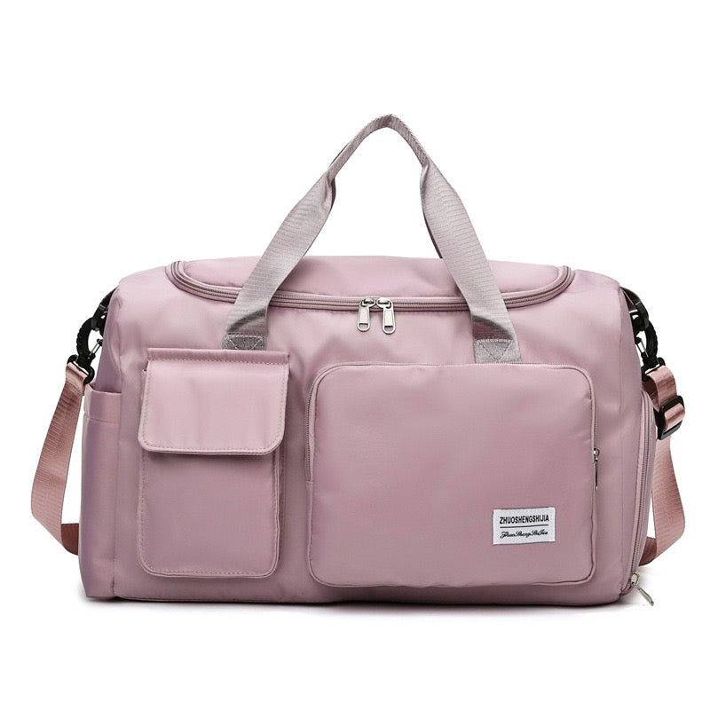 Kalsten | Traventix Travel Bag with Multiple Compartments | Waterproof & Lightweight | Sports, Fitness & Weekend Bag for Men & Women