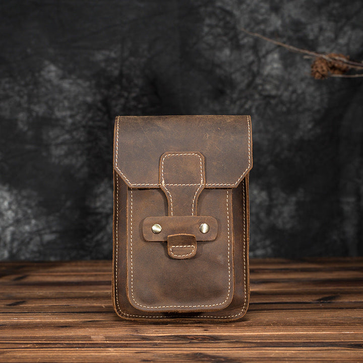 Kalsten | Elegant Leather Hip Pouch for Men