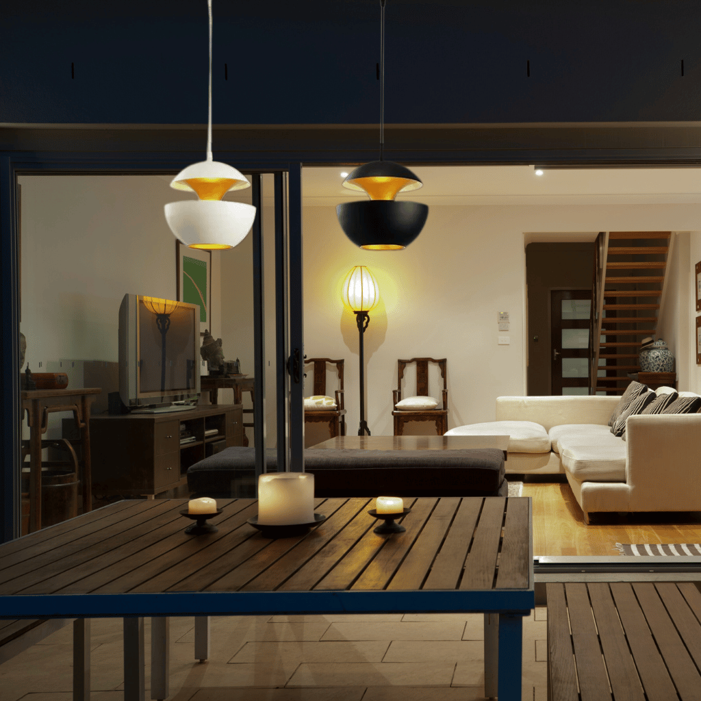 GoldGlow - Luxury Gold Pendant Lamp for Stylish Dining Areas Kalsten