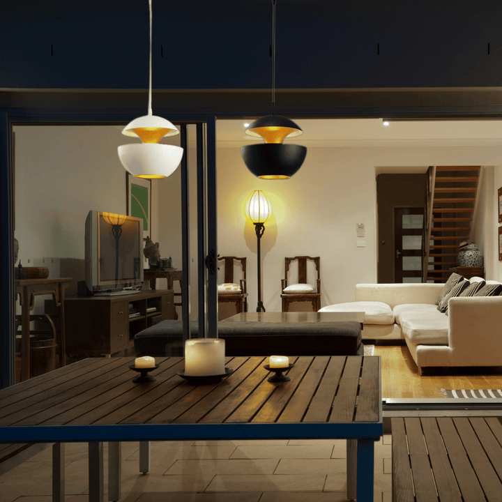 GoldGlow - Luxury Gold Pendant Lamp for Stylish Dining Areas Kalsten