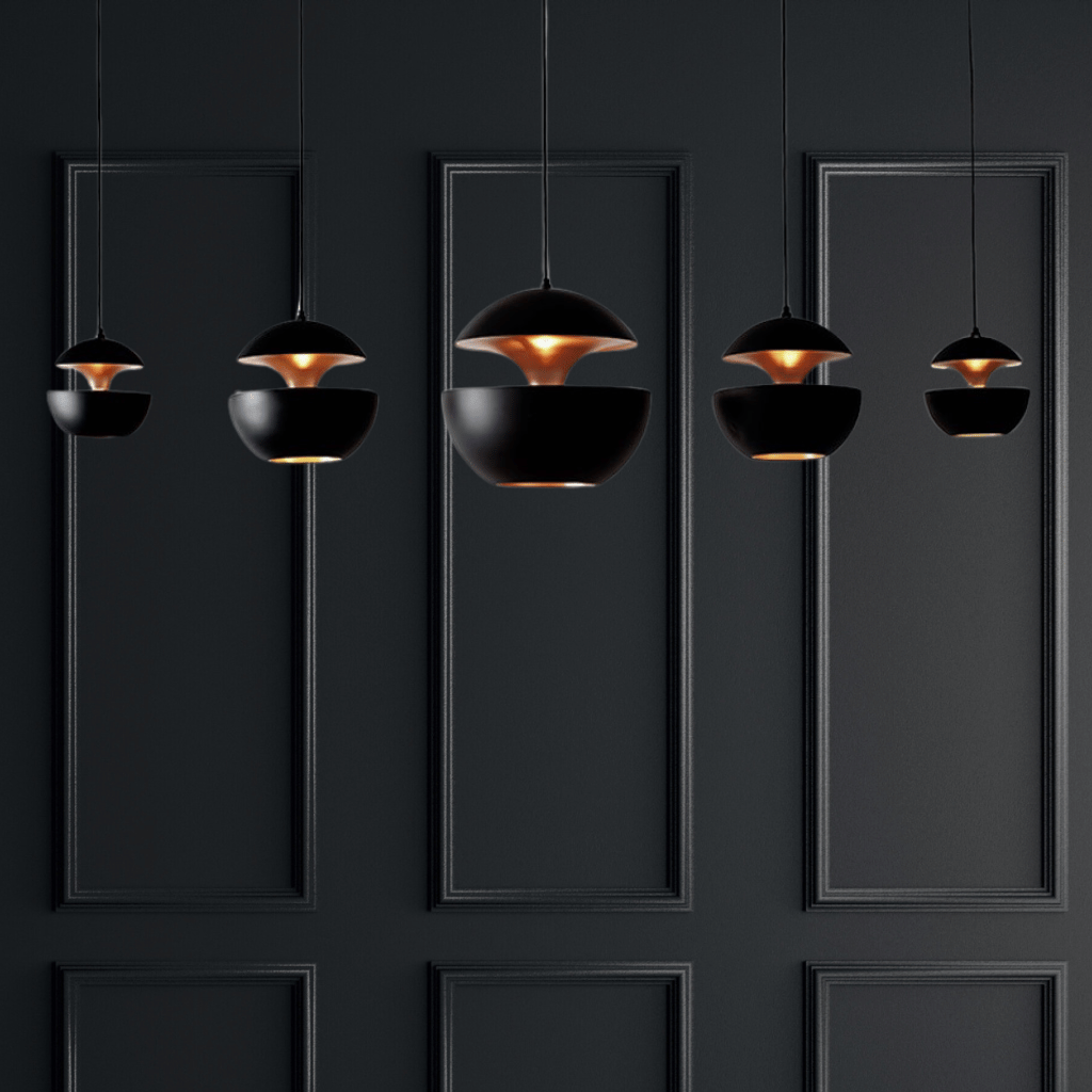 GoldGlow - Luxury Gold Pendant Lamp for Stylish Dining Areas Kalsten