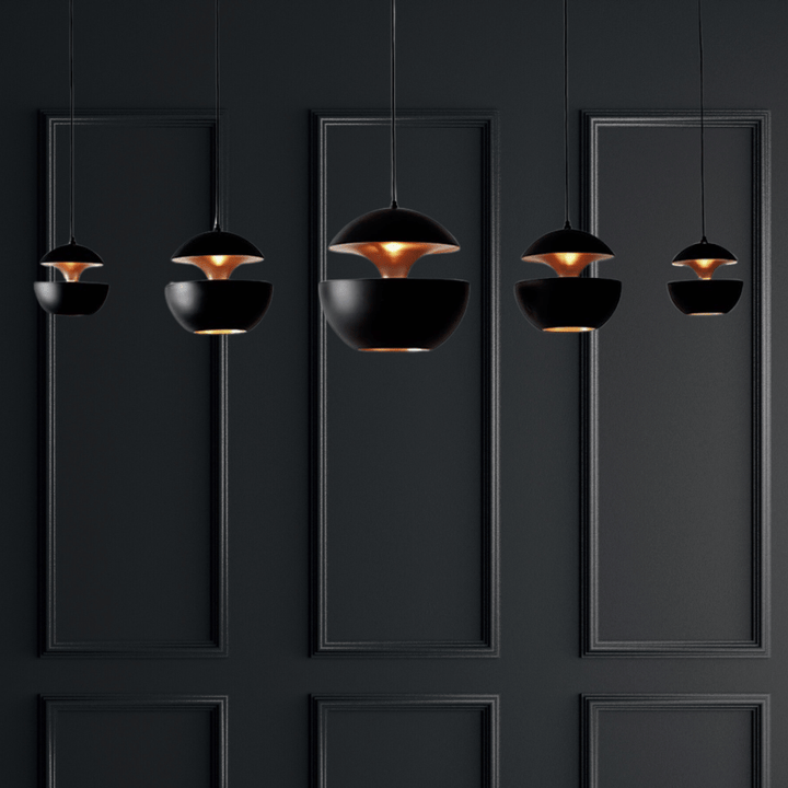 GoldGlow - Luxury Gold Pendant Lamp for Stylish Dining Areas Kalsten