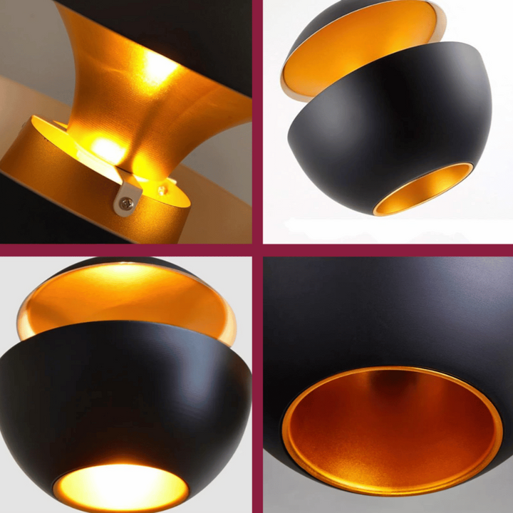 GoldGlow - Luxury Gold Pendant Lamp for Stylish Dining Areas Kalsten
