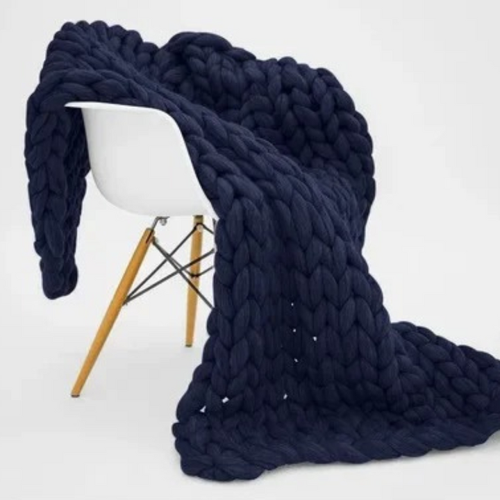 Kalsten | Weighted Organic Cotton Blanket | Breathable, Machine Washable & Ideal for Year-Round Comfort