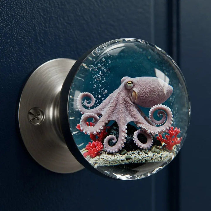 Decorative Glass Door Knob