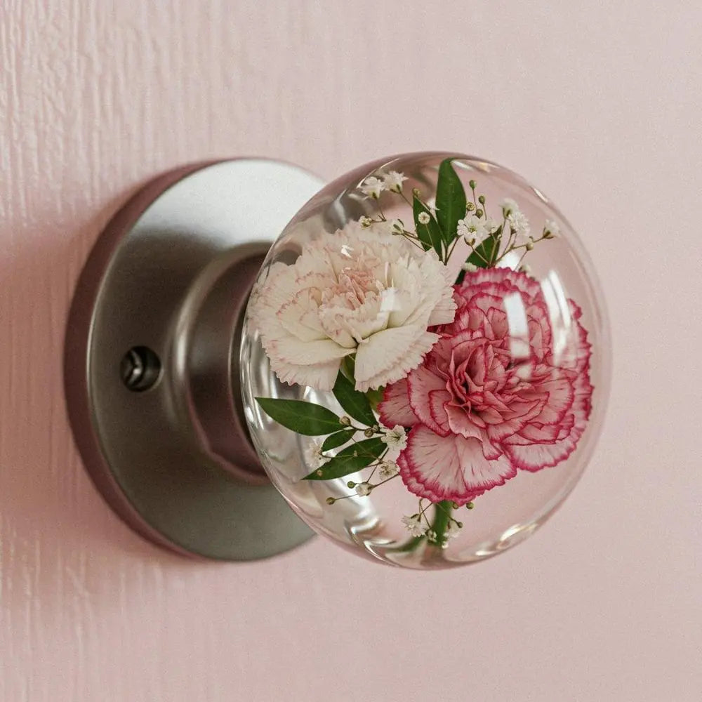 Decorative Glass Door Knob