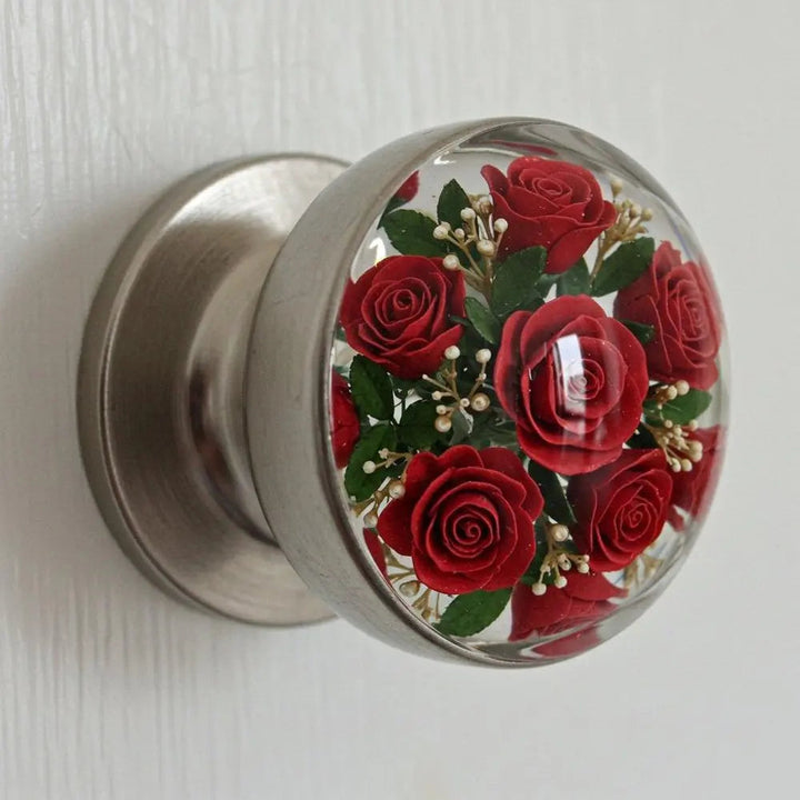 Decorative Glass Door Knob