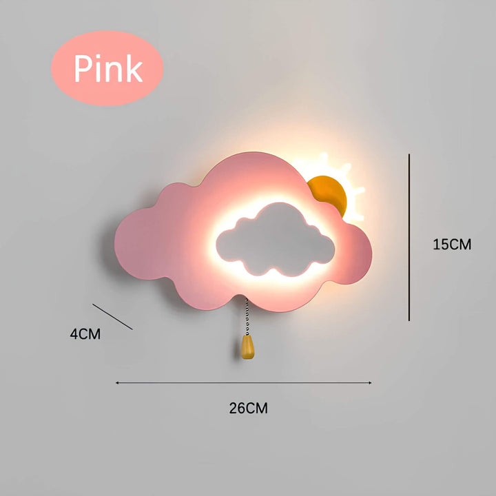 Children's room wall lamp, Playful design | Kalsten