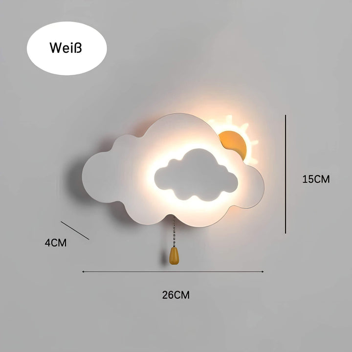 Children's room wall lamp, Playful design | Kalsten