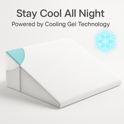 Skanto | Ergonomic Wedge Pillow with Memory Foam