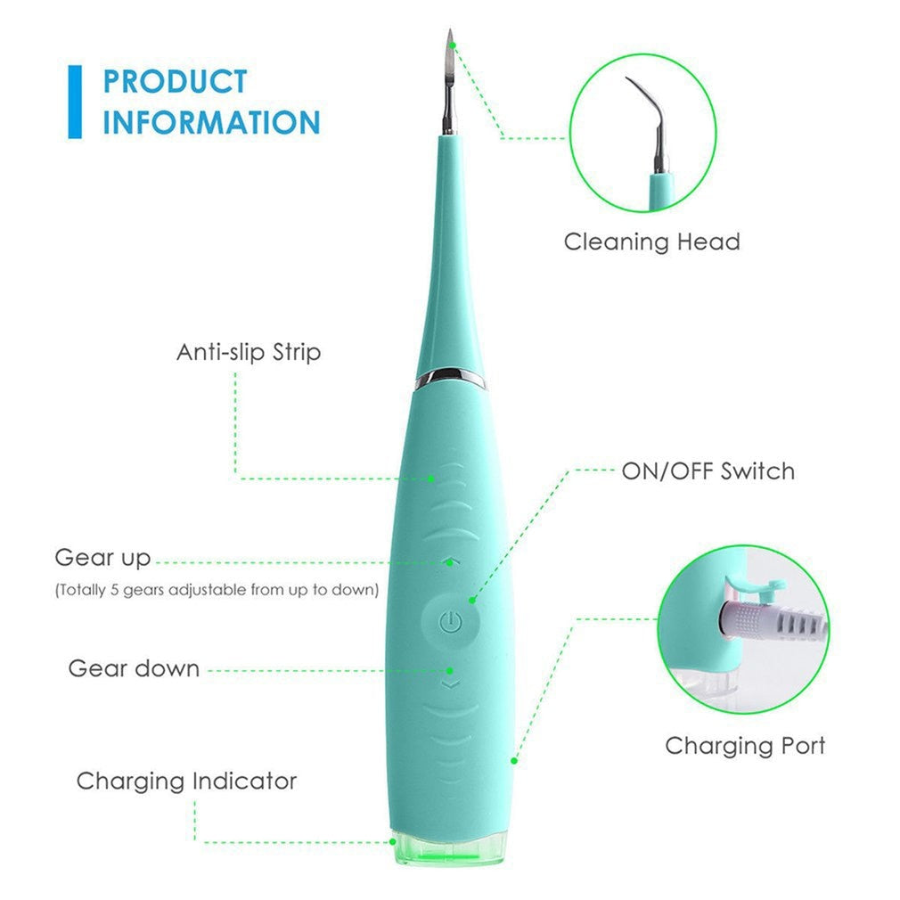 Ultrasonic Sticker Remover - For a Radiant Smile Kalsten